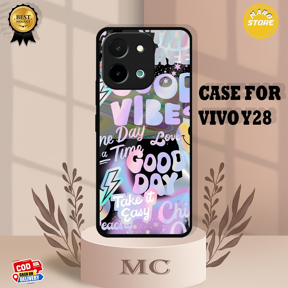 (RD16) Case Killau Glossy Vivo Y28 | Casing hp Vivo | Pelindung Hp Vivo Y28 | Pro Pic Hd Glossy | Mo