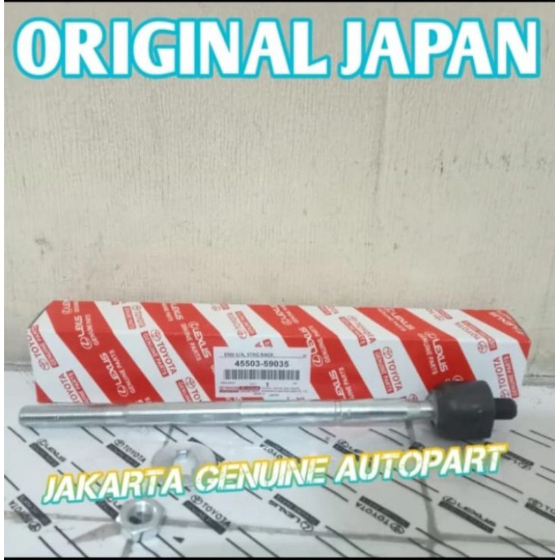 rack end long tie rod Toyota kijang 5K kijang super 5K original Japan 1pcs