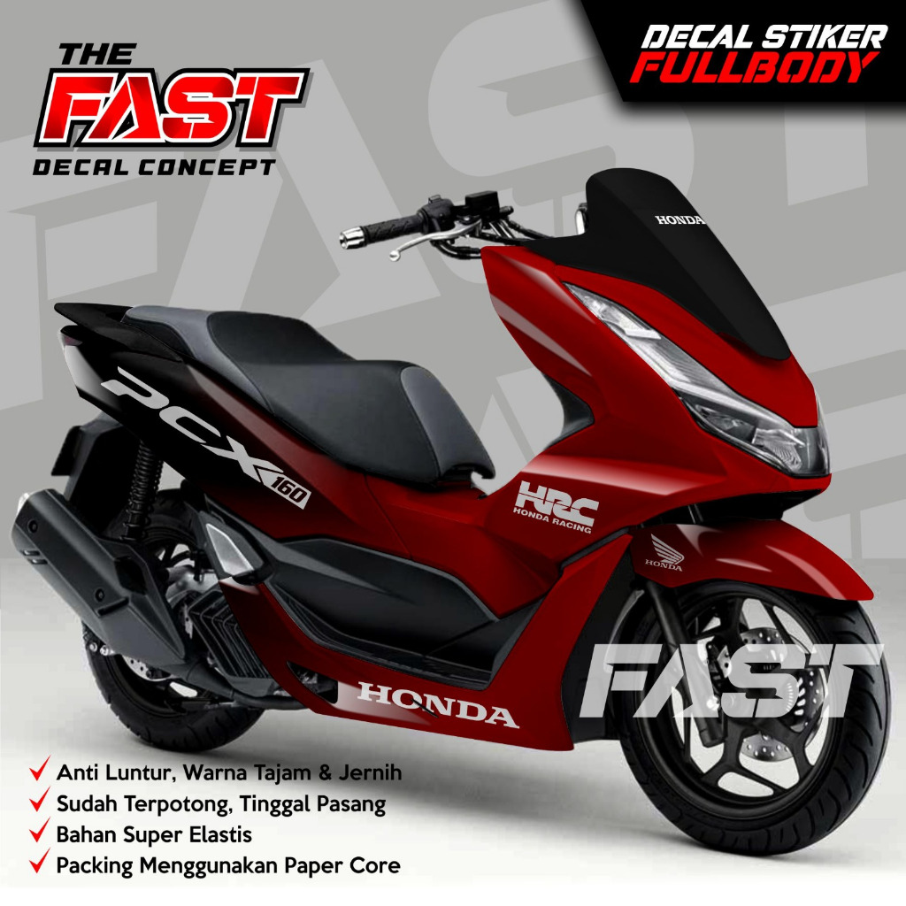 DECAL STIKER PCX 160 FULLBODY STIKER DEKAL MOTOR HONDA PCX KEREN ORI
