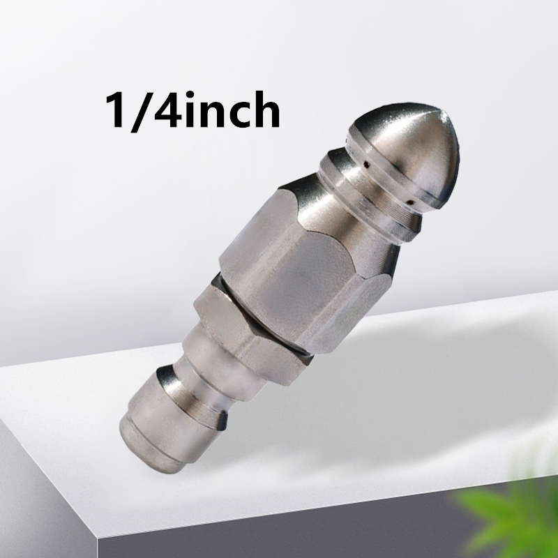 1/4inch Nozzle Tip Jet Cleaner Nozzle Pembersih Saluran Air Nozzle Pembersih Pipa/Nozzle Water Jet