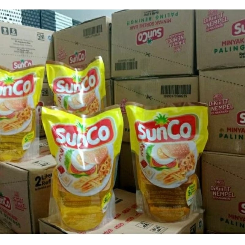 

promo minyak goreng sunco kemasan 1Liter/1dus isi 12Pcs