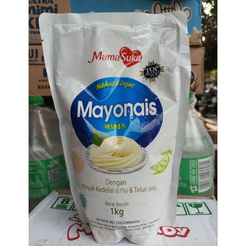 

Mayonais MAMASUKA 1kg Mayones MAMA SUKA original ori mayo