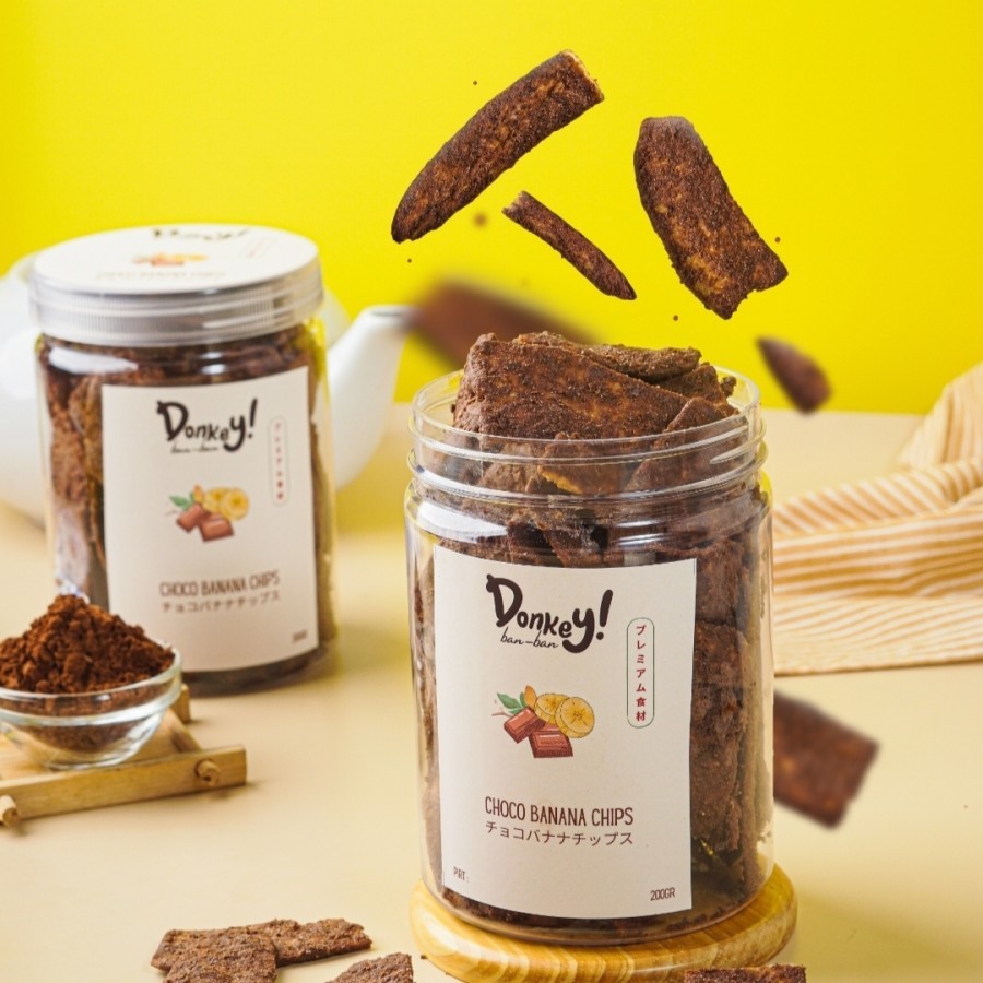 

Keripik Pisang DONKEY BAN-BAN All Varian (Cokelat, Strawberry, Tiramisu, Matcha)