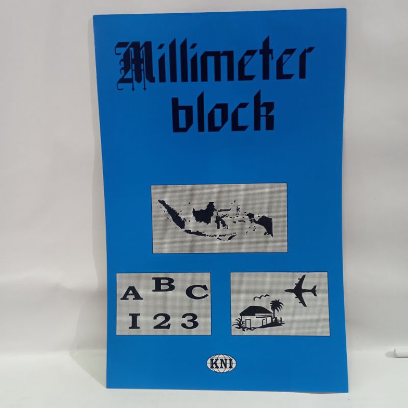 

KNI MILLIMETER BLOCK FOLIO 12 lembar / pcs