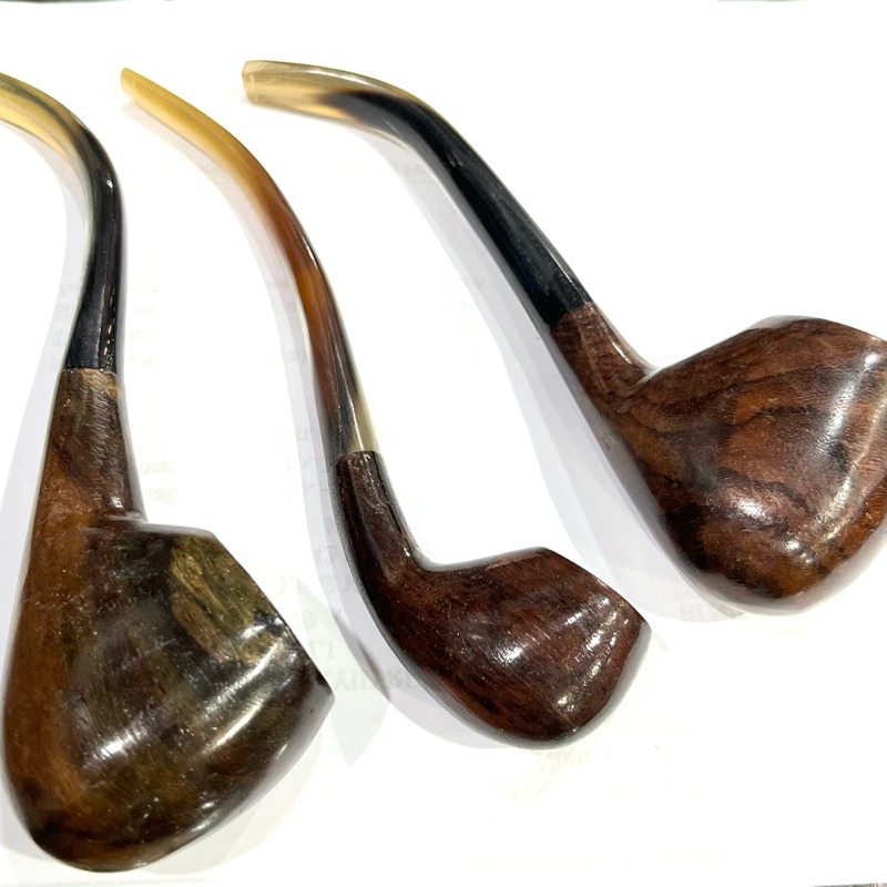 Pipa cangklong bahan tanduk dan kayu sonokeling