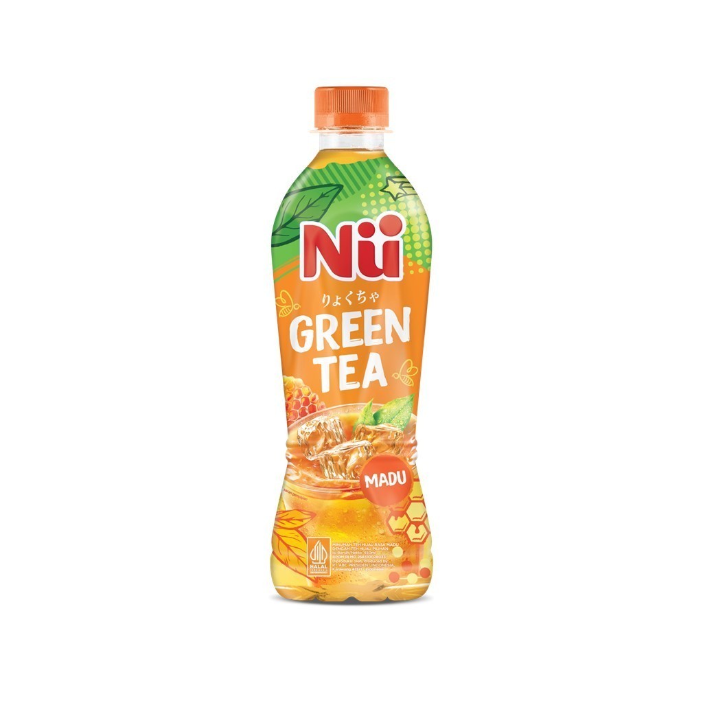 

NU GREEN TEA MINUMAN HONEY 450ML