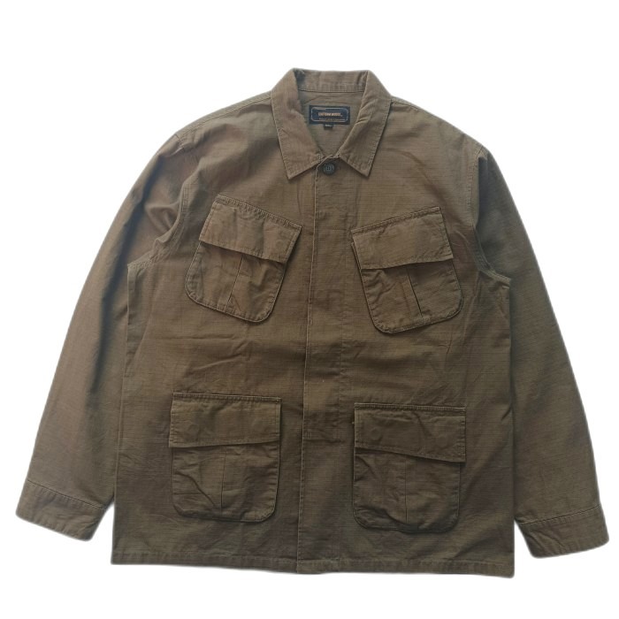 jaket Uniform Bridge ripstop jungle fatigue jacket casual army