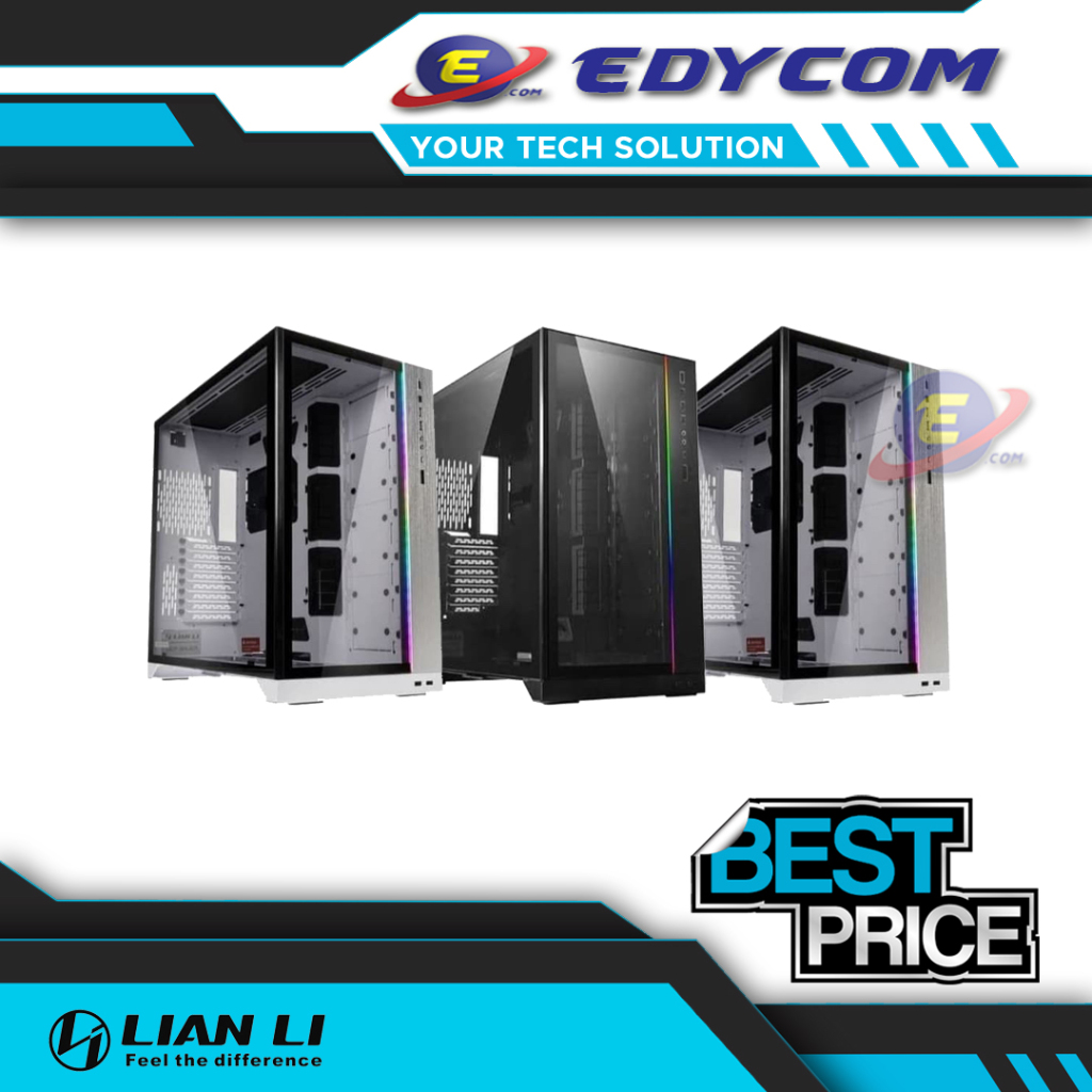 LIAN LI PC-O11 DYNAMIC XL (ROG) TEMPERED GLASS