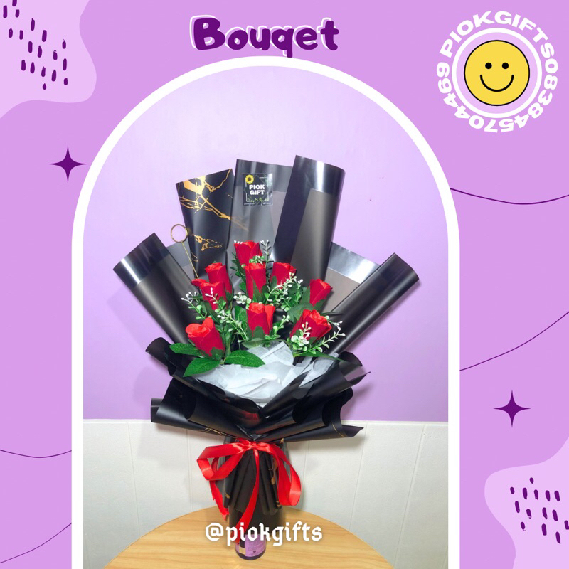 bouqet buket bunga premium | buket boneka wisuda | buket uang | kado ultah pacar wisuda wedding