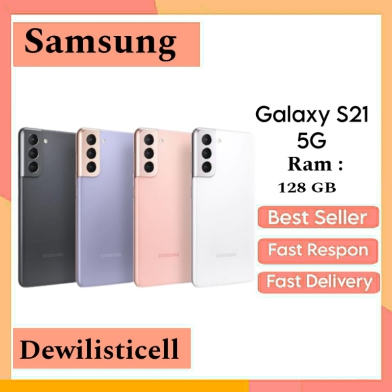 SAMSUNG GALAXY S21 5G Second Like New 8/128GB