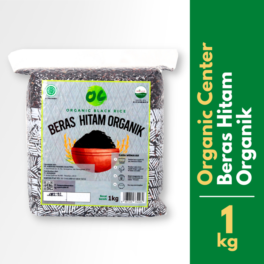 

Organic Center - Beras Hitam Organik 1kg