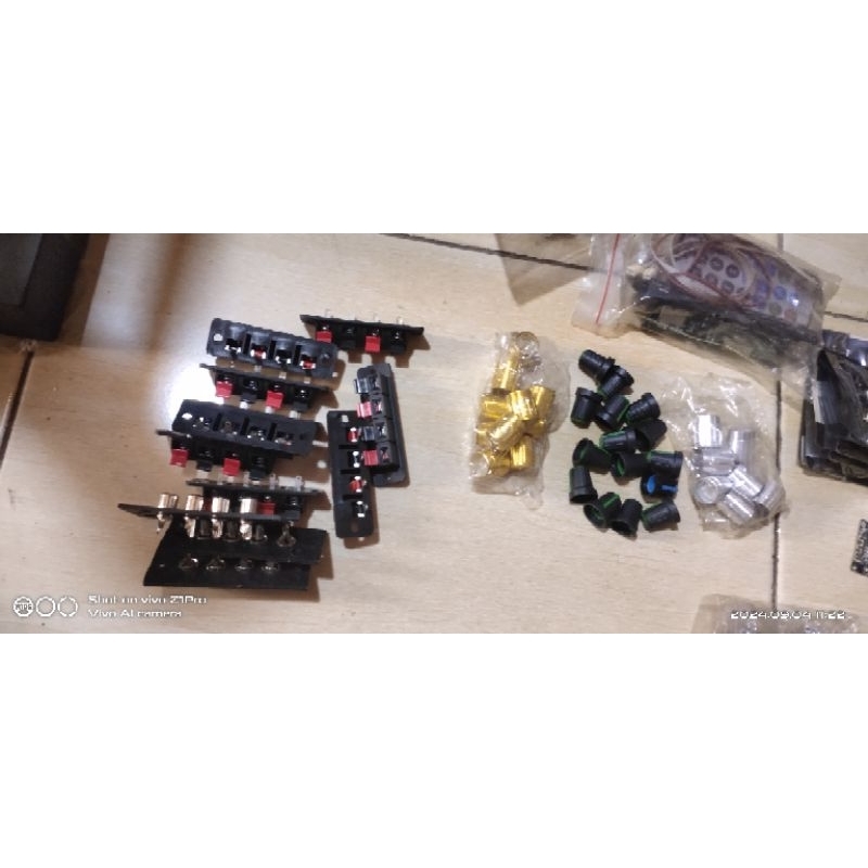 komponen ampli mini pam 8610 8403 8406 tda 2030 potensio box x1  dll