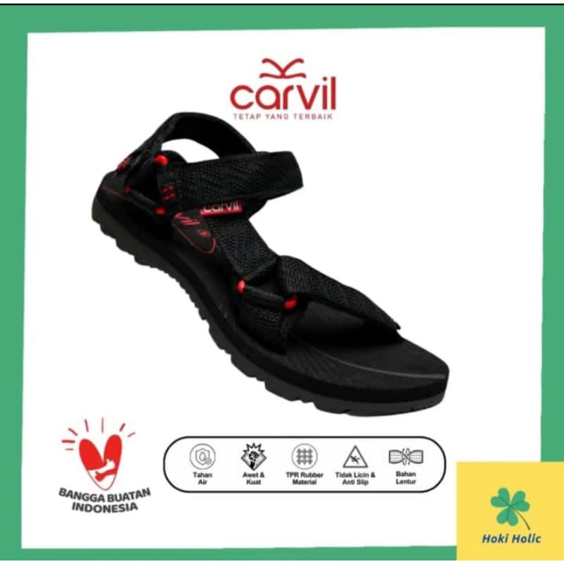 SANDAL GUNUNG CARVIL PRIA ORIGINAL TERLARIS MURAH UK 33_43 BISA(COD)