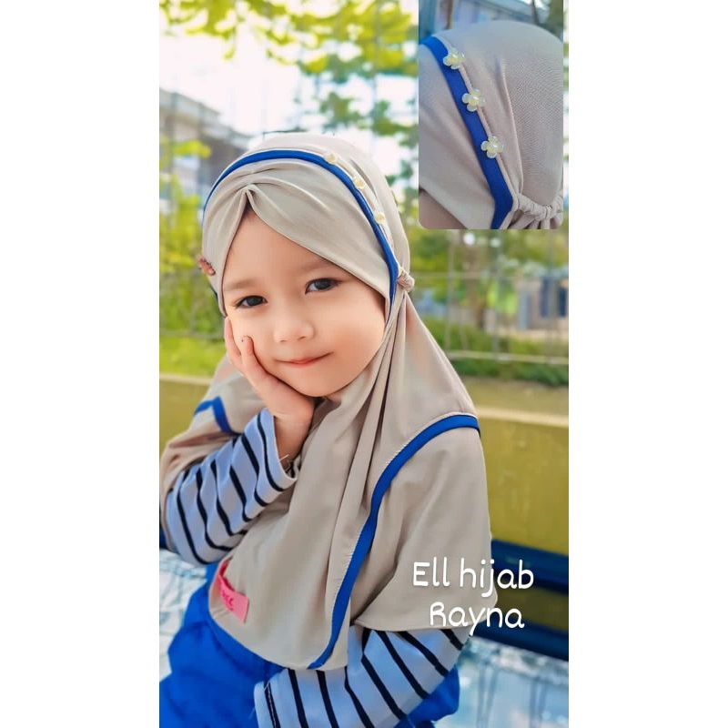 HIJAB ANAK RAYNA original ELL hijab