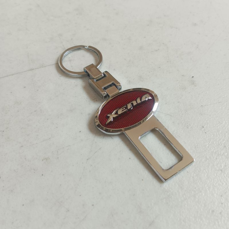 Gantungan Kunci Seatbelt Buzzer Alarm Stopper Mobil XENIA