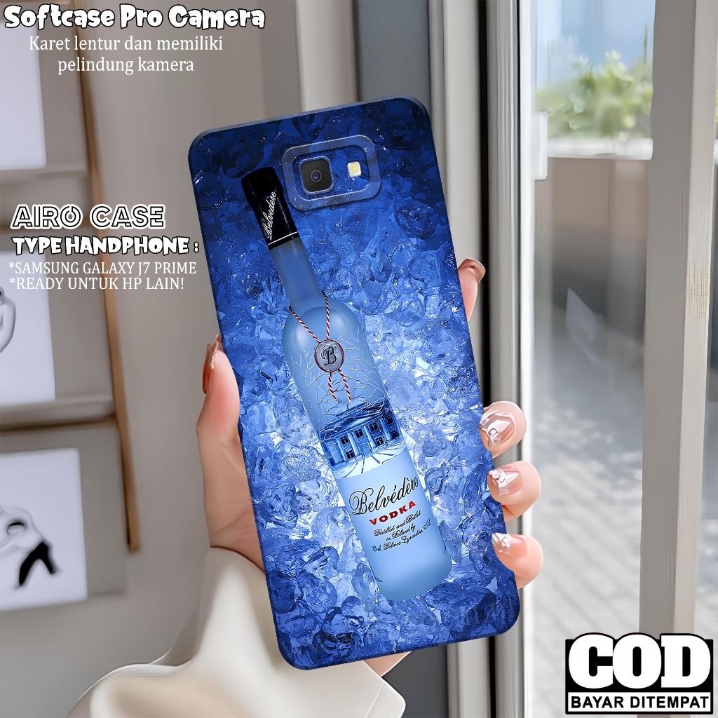 Case SAMSUNG GALAXY J7 PRIME - Softcase SAMSUNG GALAXY J7 PRIME - Fashion Case MINUMAN - Casing SAMS