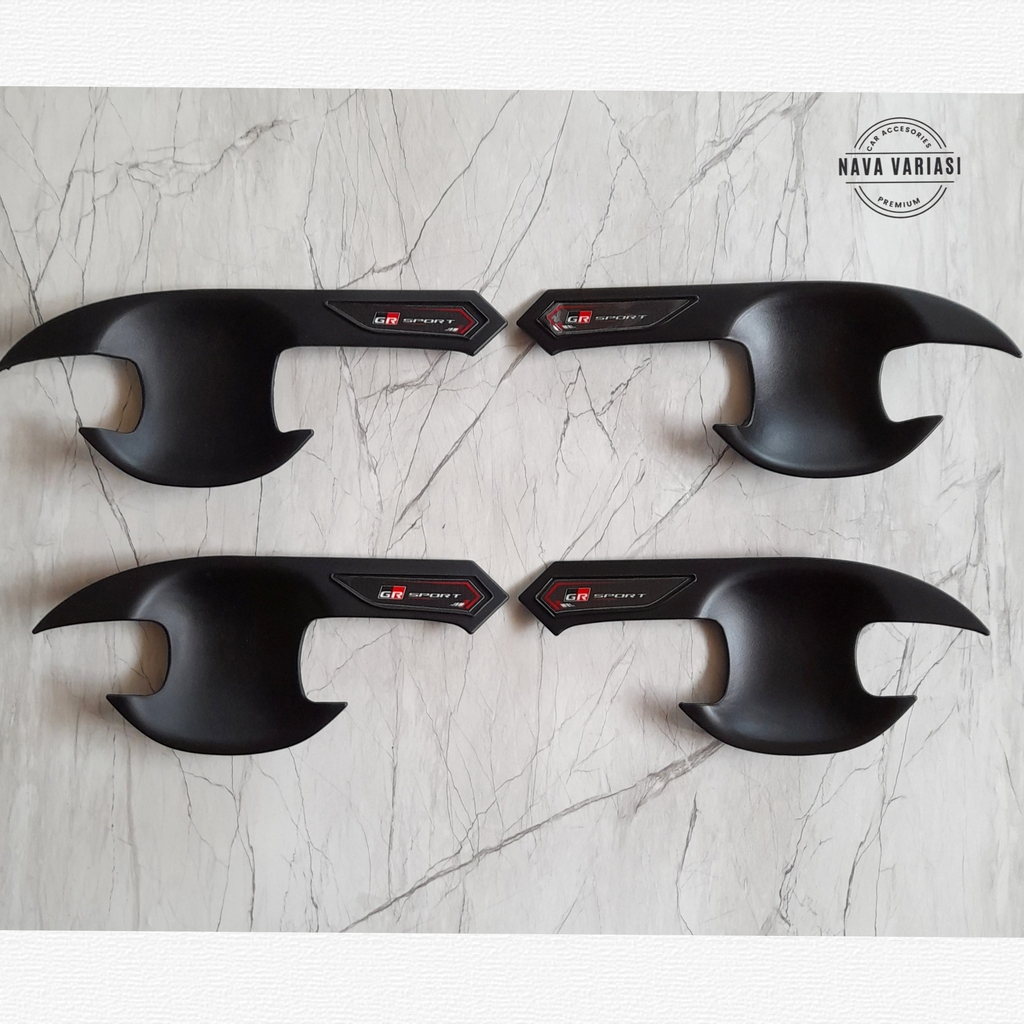 Outer Cover Rush GR Sport Cover Mangkok Pintu Mobil Rush 2022 GR Sport Hitam Elegant