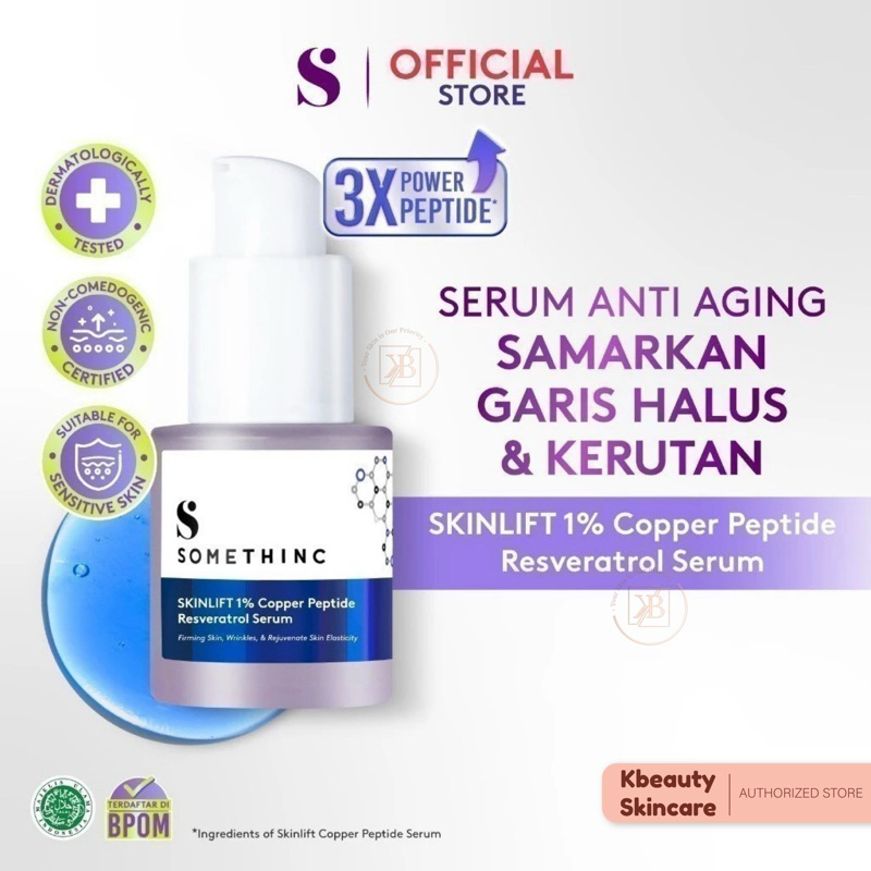 SOMETHINC SKINLIFT 1% Copper Peptide Resveratrol Serum
