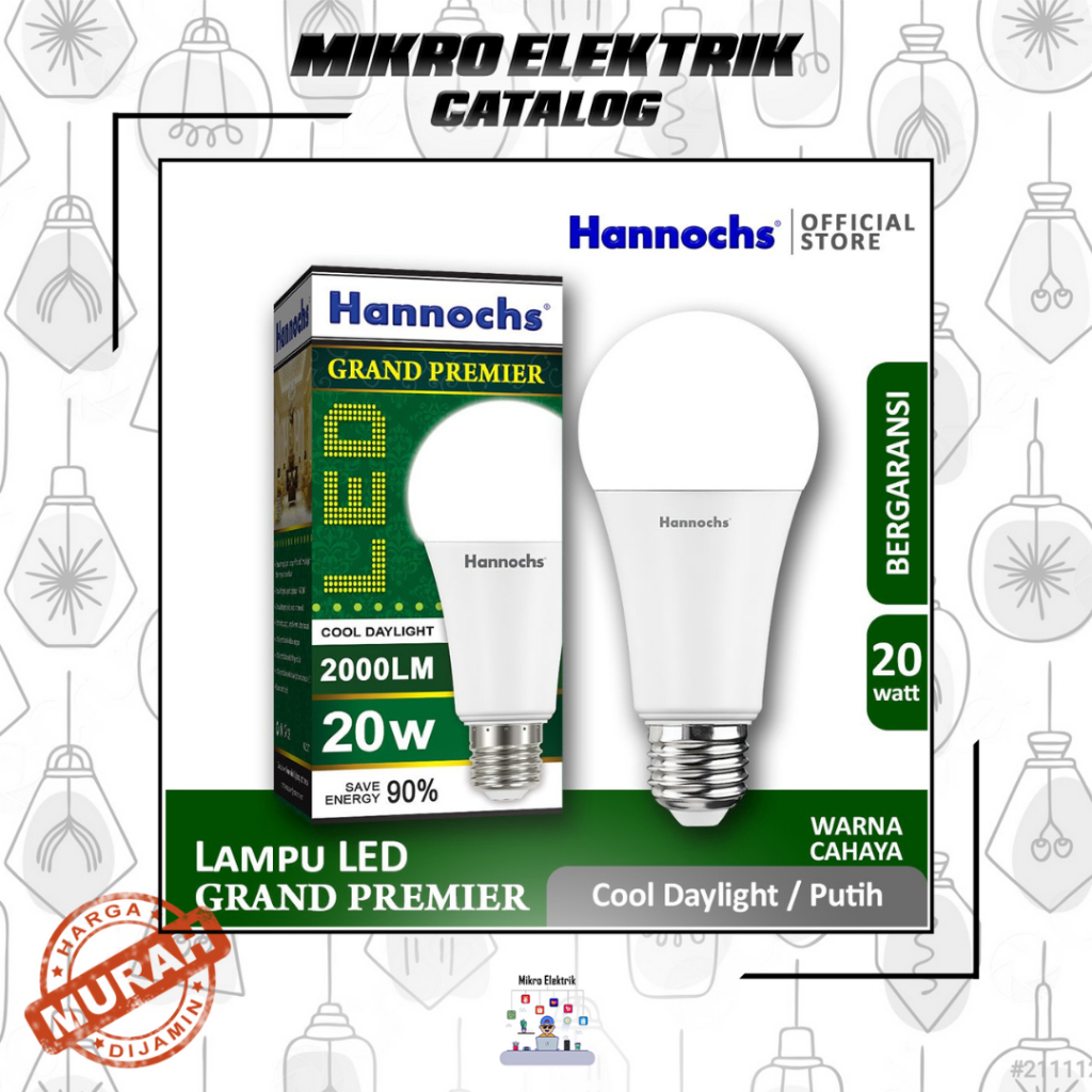 Lampu Led Hannochs Premier 20 Watt