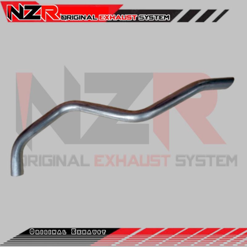 NZR EXHAUST | pipa sambungan belakang knalpot mobil innova fortuner pipa monel 54 mm