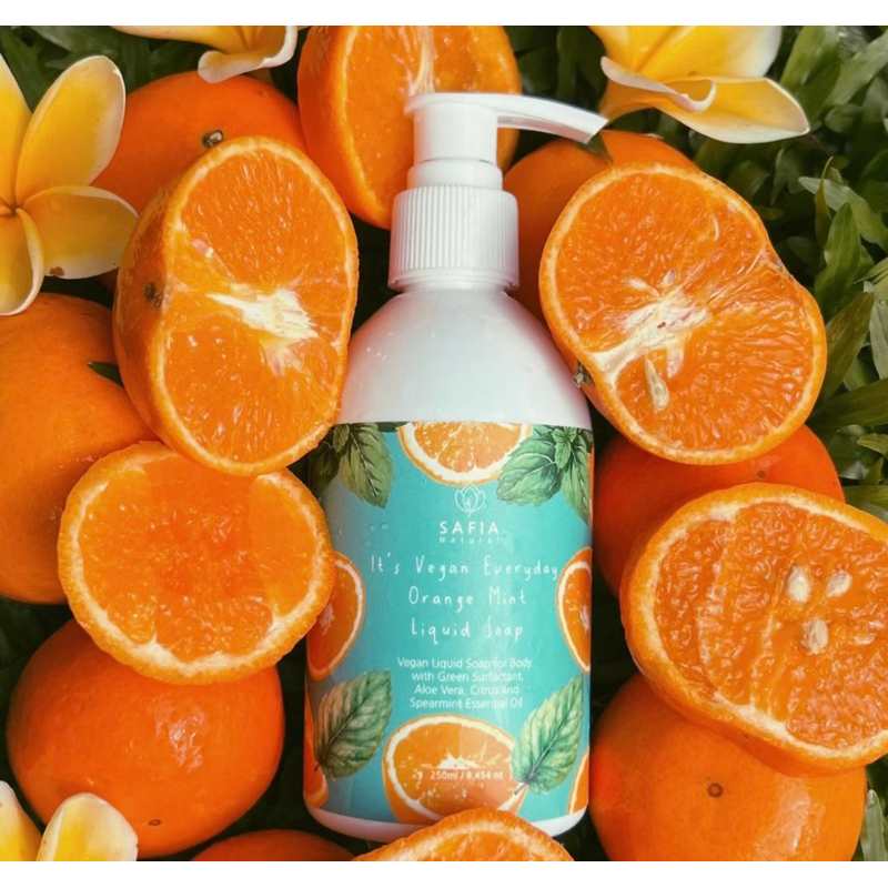 Vegan Everyday Orange Mint Liquid Soap