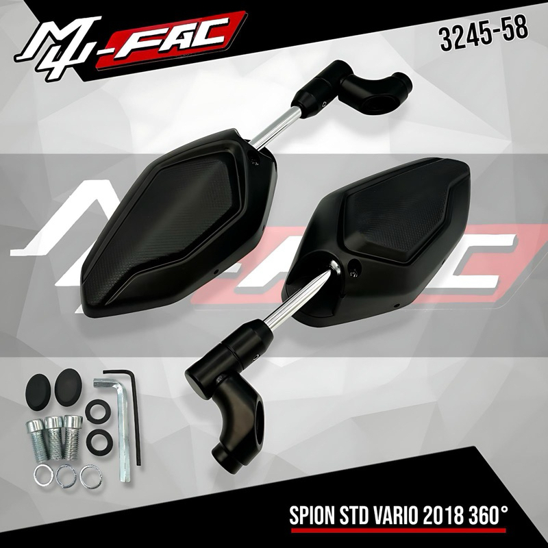 Spion Standar Vario 150 2018 Spion Lipat Mufac Spion 360 Derajat Universal ALL Honda 3245