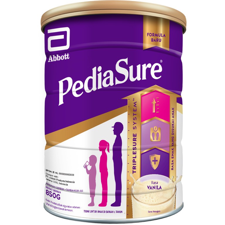 PEDIASURE VANILA 850 GRAM