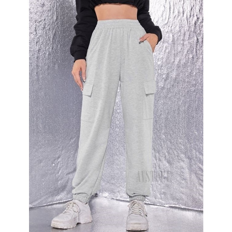 Celana Jogger Cargo Kargopants Premium Sweetpants Jogger Kargo Pria Wanita Korea Style
