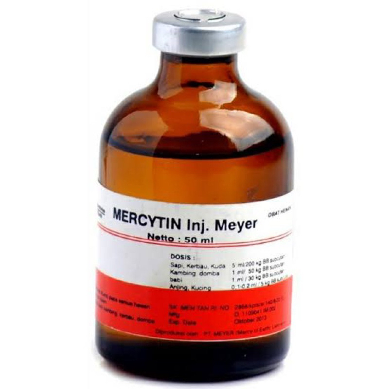 MERCYTIN inj- Obat scabies/Gudik/Kuris/gatal PALING AMPUH