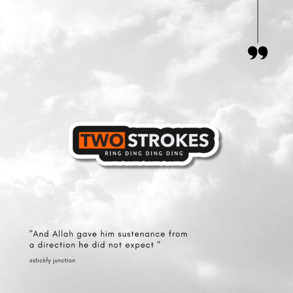 

sticker two stroke / sticker aesthetic / sticker tumblr /stiker premium / stiker hp / stiker laptop / stiker helm / stiker tahan air |SJ | A14