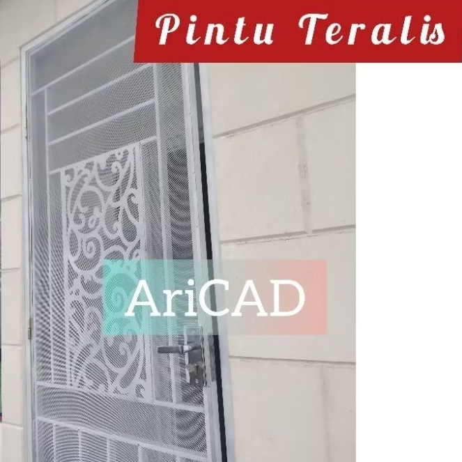 Pintu Teralis Kawat Nyamuk