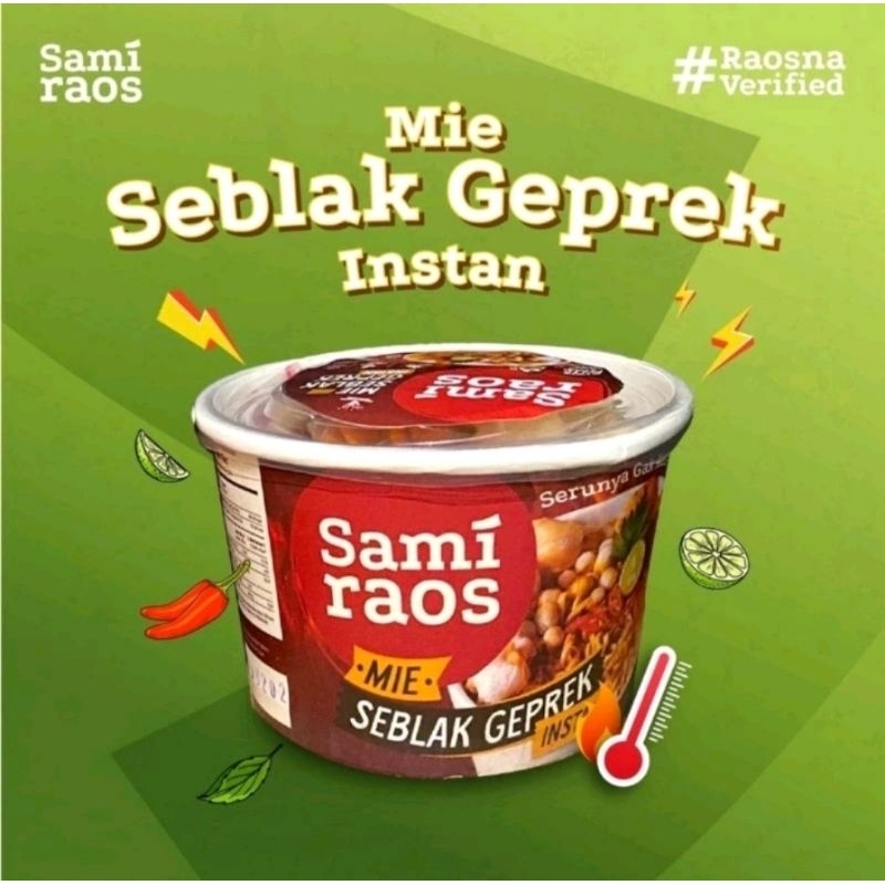 

SAMIRAOS Mie Seblak Geprek