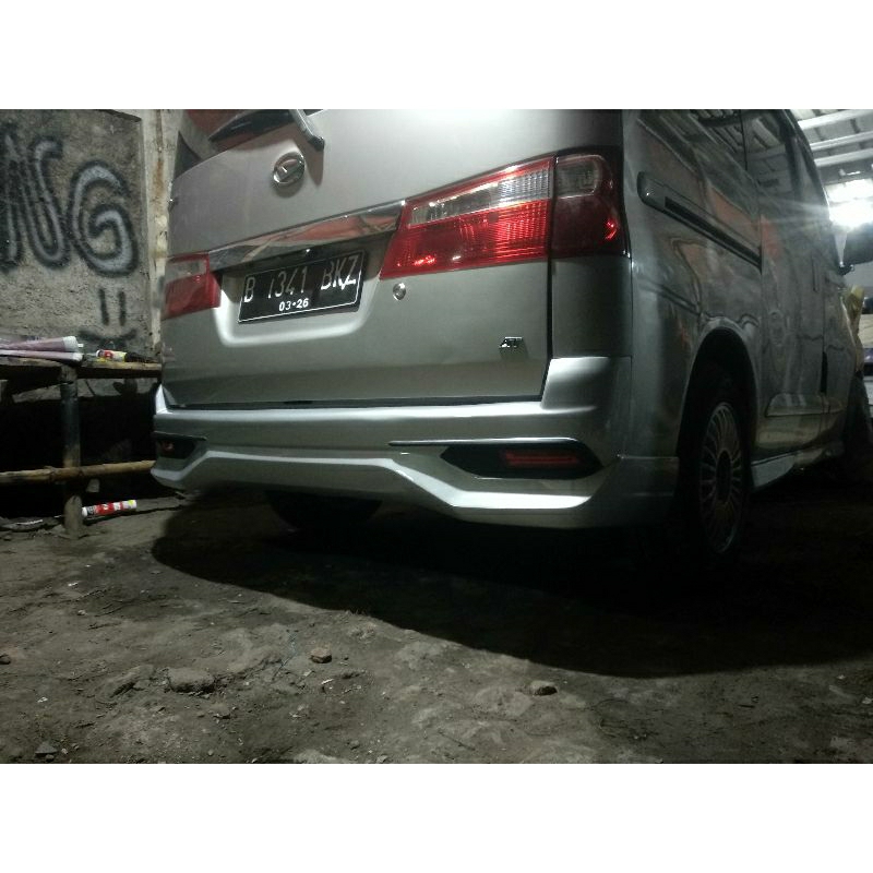 Bemper Belakang Luxio Model Avanza 2023