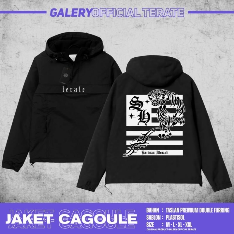 Jaket PSHT Harimau Menanti Jaket Cagoule