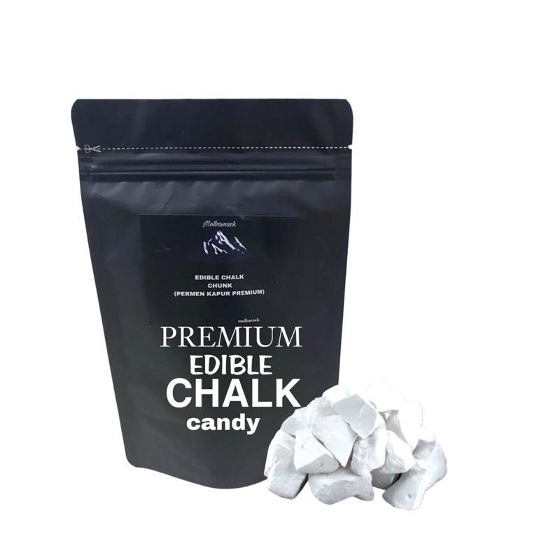 

permen edible chalk kapur PREMIUM natural isi 7 chunk