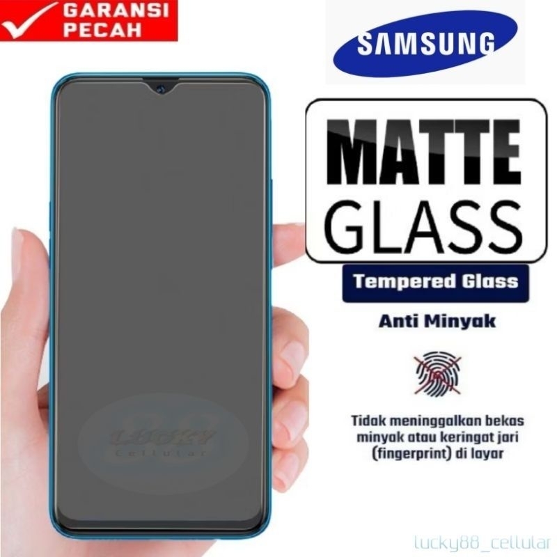 Matte Glass Full Layar Samsung J2 Prime J4 Prime J5 Prime J6 Prime J7 Prime Grand Prime J4 Core