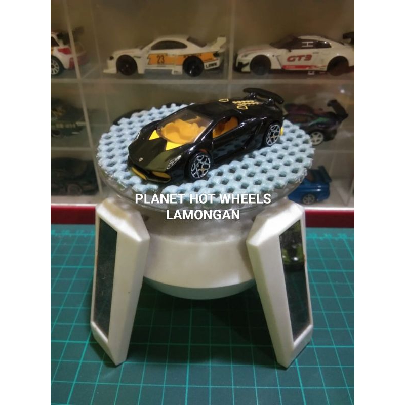 hot wheels lamborghini sesto elemento hitam