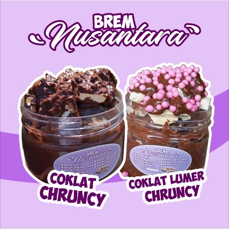 

BREM LAPIS COKLAT LUMER TABURAN CHRUNCY 400 ML