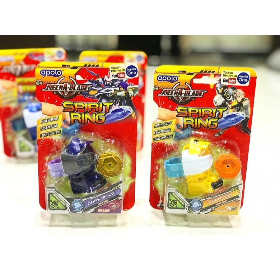 TERMURAH MECHA BLADE SPIRIT RING MAINAN GASING PREMIUM ORIGINAL APOLO