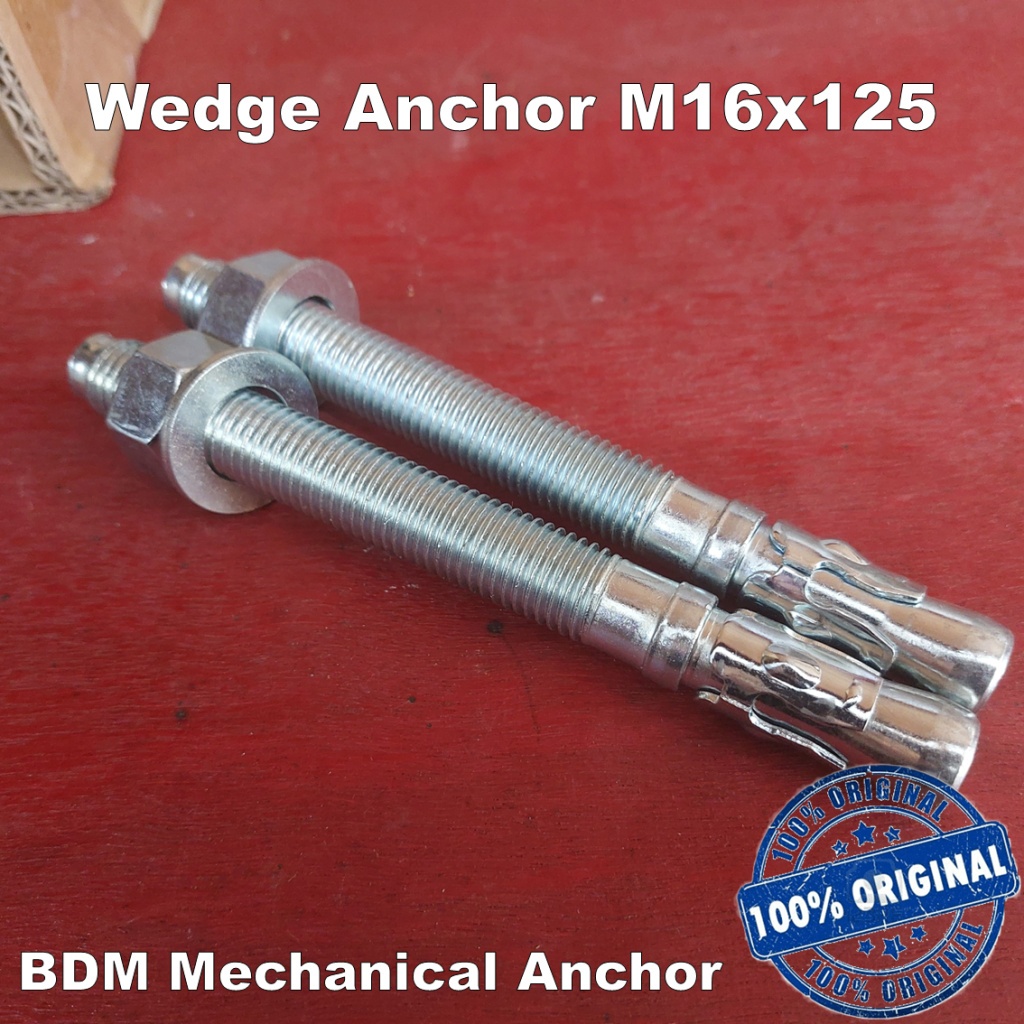 TRUBOLT M16x125 DYNABOLT / DINABOL / WEDGE ANCHOR - BDM