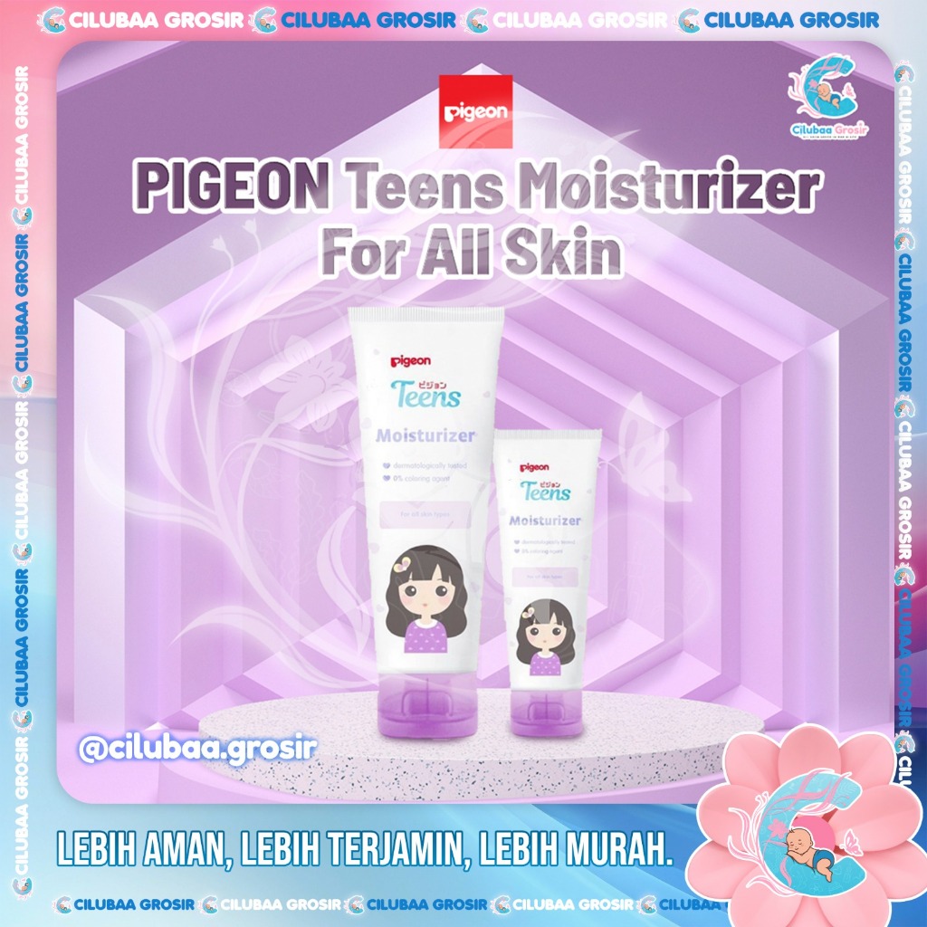 PIGEON Teens Moisturizer For All Skin Type 20 mL / 50 mL || Pelembap Wajah Remaja Pigeon