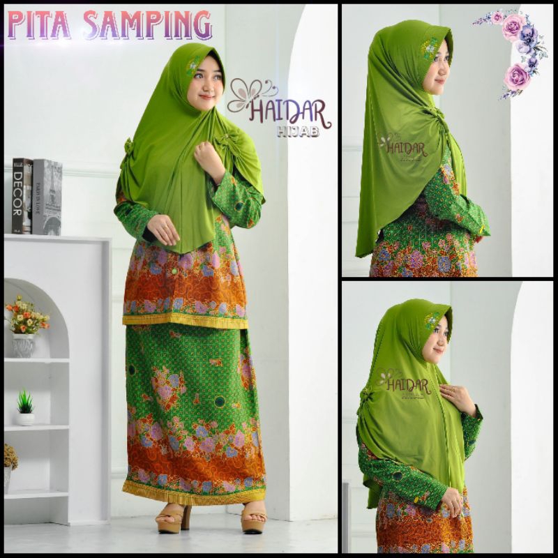 kerudung muslimat NU pita Samping Jumbo