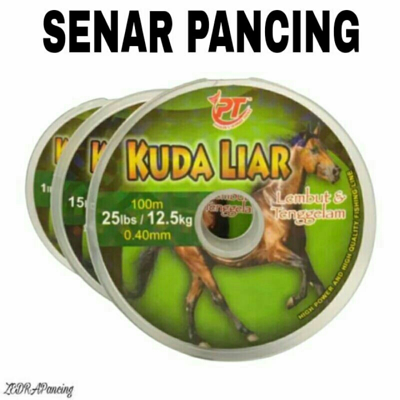 Senar Pancing Kuda Liar