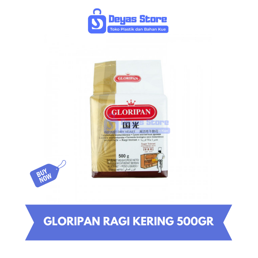 

Gloripan Instan Yeast 500 gram / Ragi Instan Gloripan 500gr