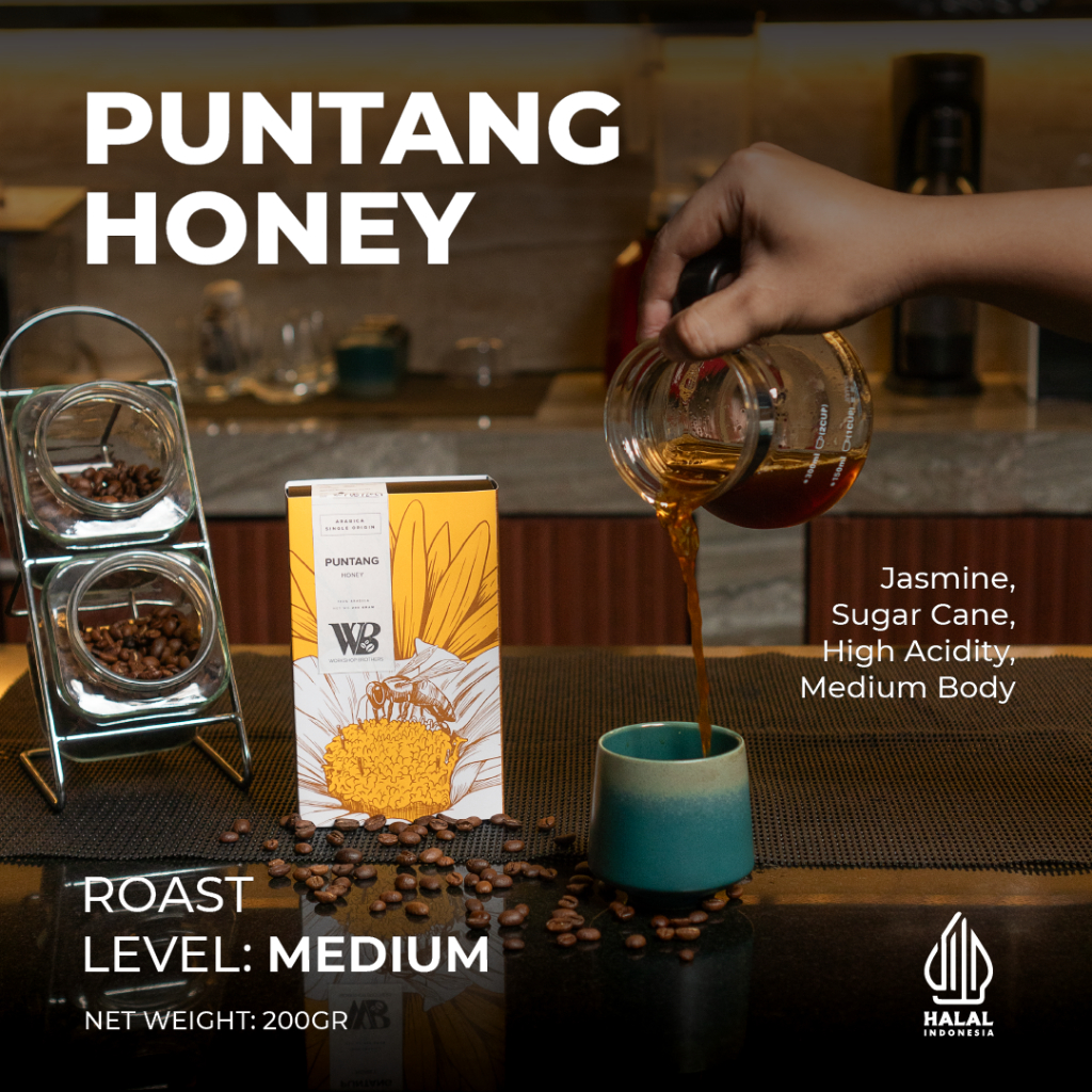 

WorkshopBrother Kopi Arabica Puntang Honey 200gram