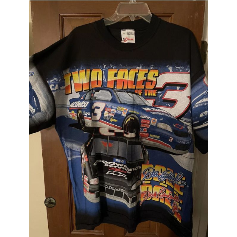 Vintage Nascar Two Faces Dale Earnhardt