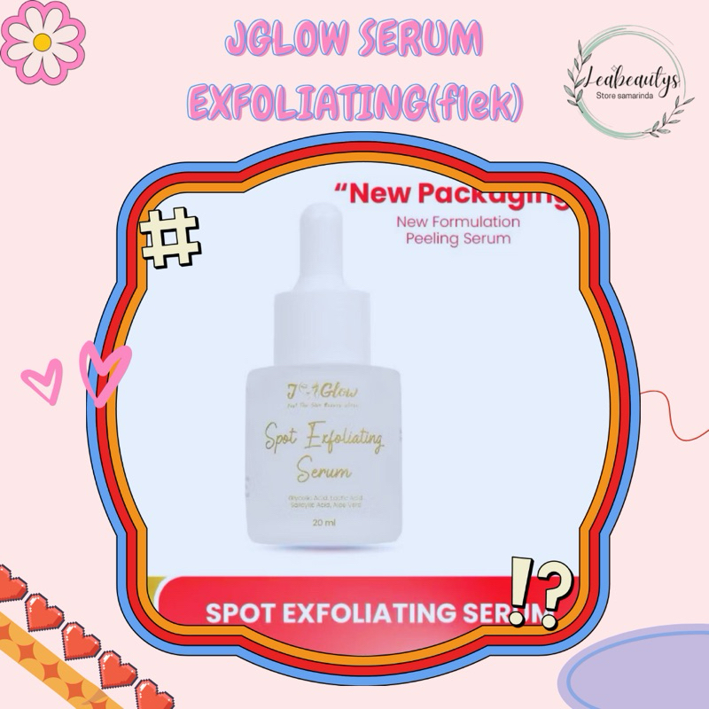 Jglow Expoliating serum/peeling serum | JGLOW SAMARINDA| JGLOW KALTIM
