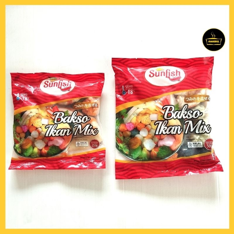 

Sunfish Bakso Ikan Mix 250gr dan 500gr