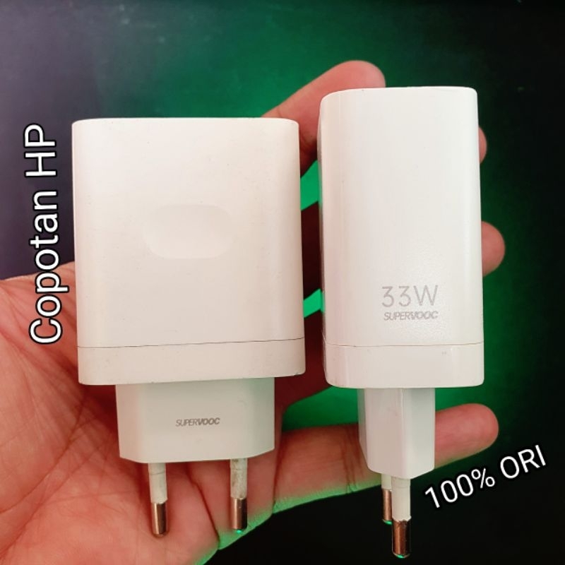 Batok||Adaptor Charger Oppo,Realme 33W Copotan HP Made in INDONESIA Original 100% A96 A74 A57 A58 F1