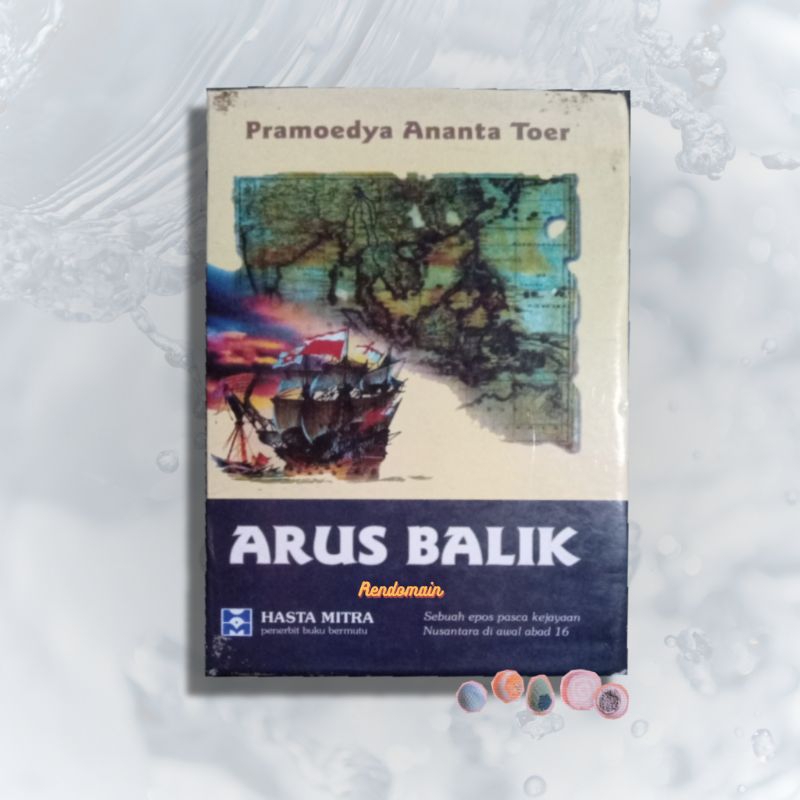 ARUS BALIK - PRAMOEDYA ANANTA TOER (Sebagian Teks TERMAKAN ALAM, Buku Langka dan Unik)